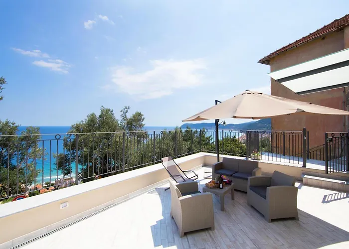 Serena 2 Amazing Sea View - Happy Lägenhet Alassio